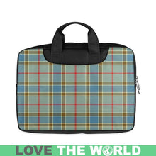 Load image into Gallery viewer, Balfour Blue Tartan Laptop Waterproof Bag S1 One Size / 15 - Two Sides Bags