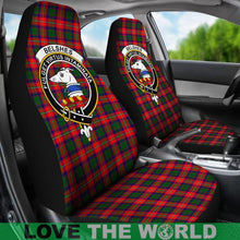Load image into Gallery viewer, Belshes Clan Badges Tartan Car Seat Cover Ha5