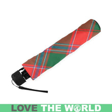 Load image into Gallery viewer, Dalziel Modern Tartan Foldable Umbrella W8 Umbrellas