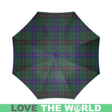 Load image into Gallery viewer, Davidson Modern Tartan Foldable Umbrella W8 Umbrellas