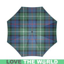 Load image into Gallery viewer, Davidson Of Tulloch Tartan Foldable Umbrella W8 Umbrellas