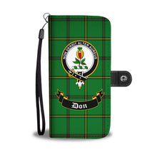 Load image into Gallery viewer, Tartan Wallet Case - Don Clan | Over 500 Tartans and 300 Clans | Love Scotland