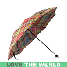 Load image into Gallery viewer, Drummond Of Strathallan Tartan Foldable Umbrella W8 Umbrellas