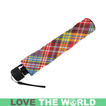 Load image into Gallery viewer, Drummond Of Strathallan Tartan Foldable Umbrella W8 Umbrellas
