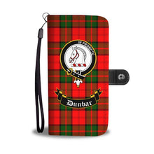 Load image into Gallery viewer, Tartan Wallet Case - Dunbar Clan | Over 500 Tartans and 300 Clans | Love Scotland