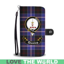 Load image into Gallery viewer, Tartan Wallet Case - Dunlop Clan | Over 500 Tartans and 300 Clans | Love Scotland