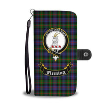 Load image into Gallery viewer, Tartan Wallet Case - Fleming Clan | Over 500 Tartans and 300 Clans | Love Scotland