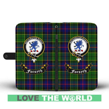 Load image into Gallery viewer, Tartan Wallet Case - Forsyth Clan | Over 500 Tartans and 300 Clans | Love Scotland