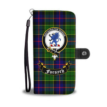 Load image into Gallery viewer, Tartan Wallet Case - Forsyth Clan | Over 500 Tartans and 300 Clans | Love Scotland