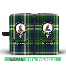 Load image into Gallery viewer, Tartan Wallet Case - Haliburton Clan | Over 500 Tartans and 300 Clans | Love Scotland