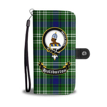Load image into Gallery viewer, Tartan Wallet Case - Haliburton Clan | Over 500 Tartans and 300 Clans | Love Scotland