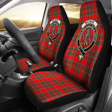 Load image into Gallery viewer, Macbain Tartan Car Seat Cover - Clan Badge 