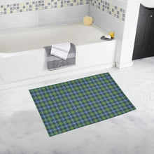 Load image into Gallery viewer, Macneill Of Barra Ancient Tartan Bath Rug A9 One Size / 20X 32 Rugs