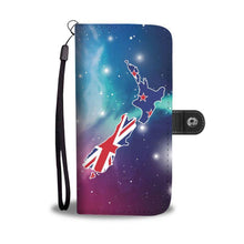 Load image into Gallery viewer, New Zealand Map And Flag Wallet Phone Case - Tn Cases