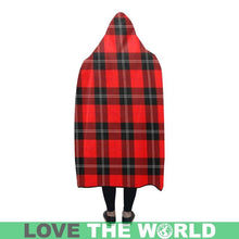 Load image into Gallery viewer, Ramsay Modern Tartan Hooded Blanket - M One Size / Hooded Blanket 50X40 Blankets