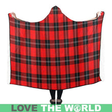 Load image into Gallery viewer, Ramsay Modern Tartan Hooded Blanket - M One Size / Hooded Blanket 50X40 Blankets