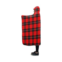 Load image into Gallery viewer, Ramsay Modern Tartan Hooded Blanket - M One Size / Hooded Blanket 50X40 Blankets