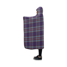 Load image into Gallery viewer, Rcaf Tartan Hooded Blanket - M One Size / Hooded Blanket 50X40 Blankets